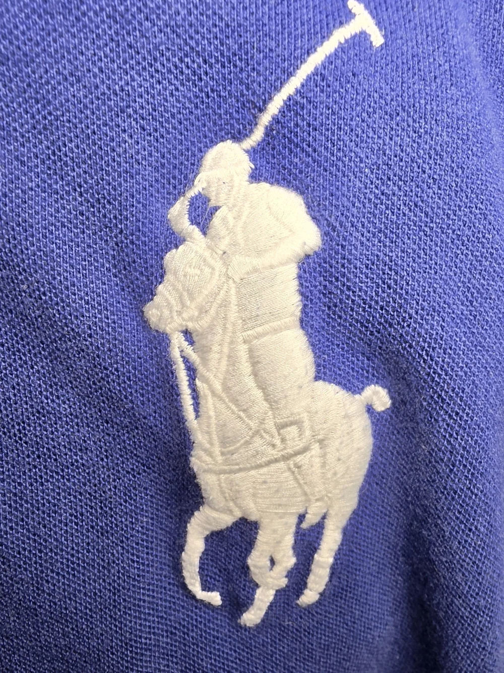 Polo by Ralph Lauren Navy Polo with White Pony Embroidery
